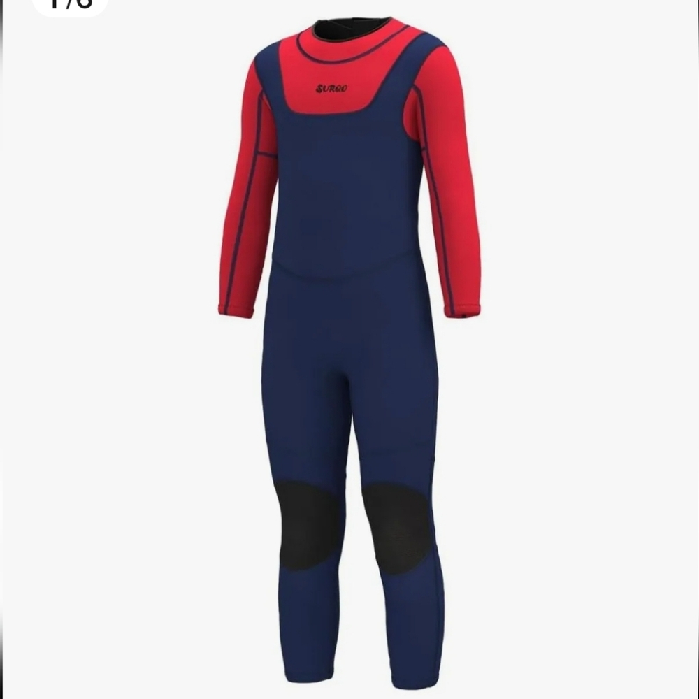 Surqo Kids 3mm Full Wetsuit With Knee Gaurds